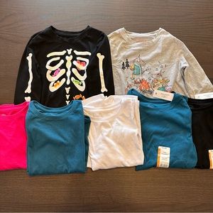 Girls long sleeve shirt bundle size 6/6x